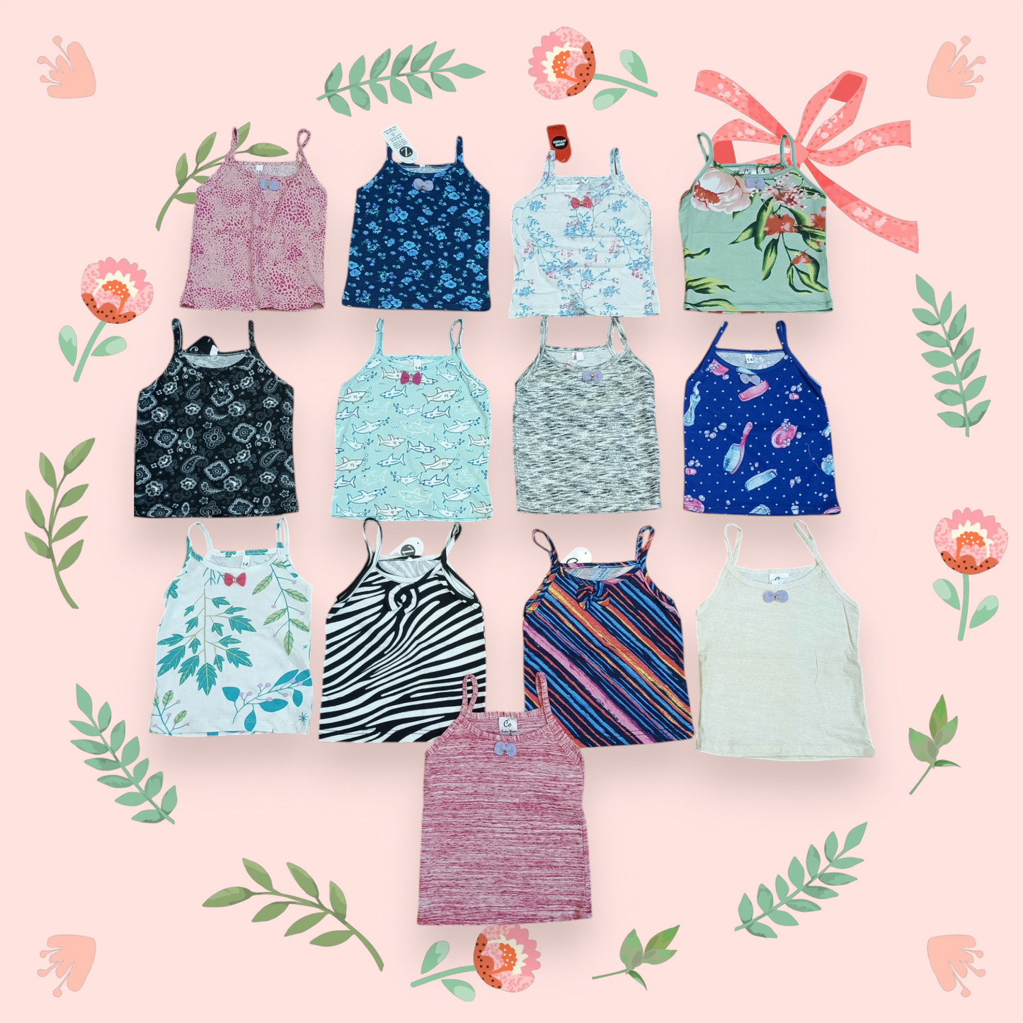 soft jersy Tanktops pack of 4