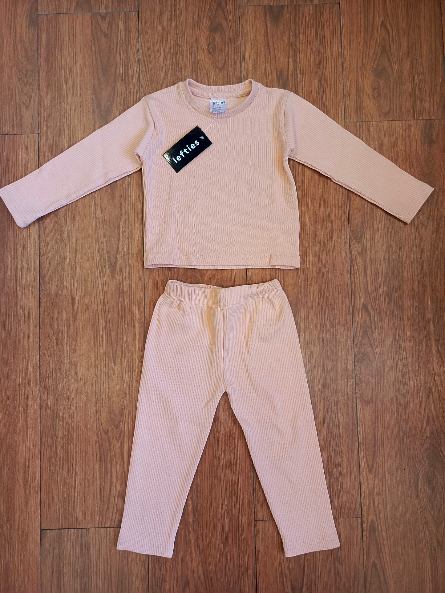 Peach casual co-ord kids