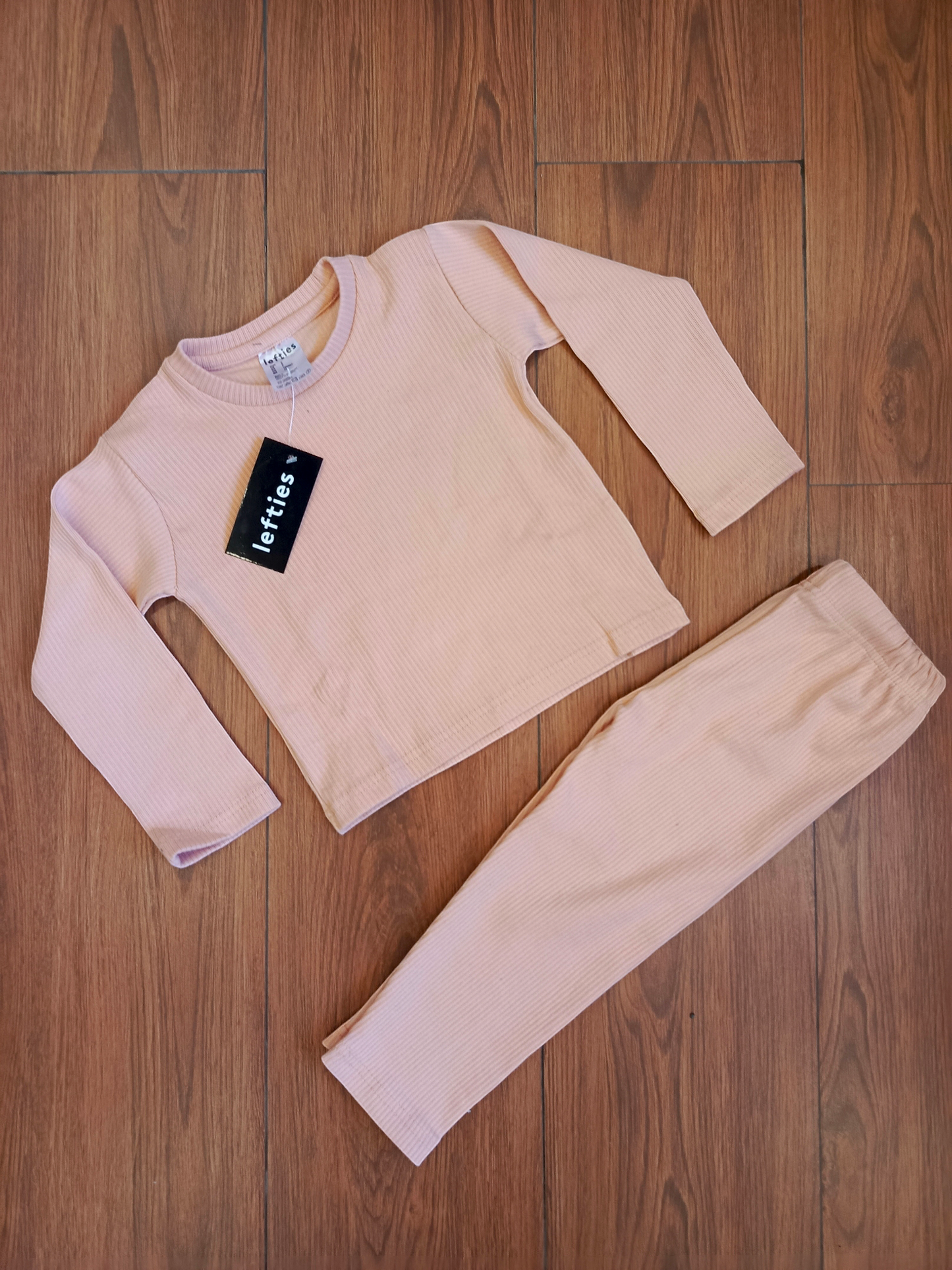 Peach casual co-ord kids