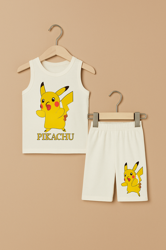 White Pokemon sando suit