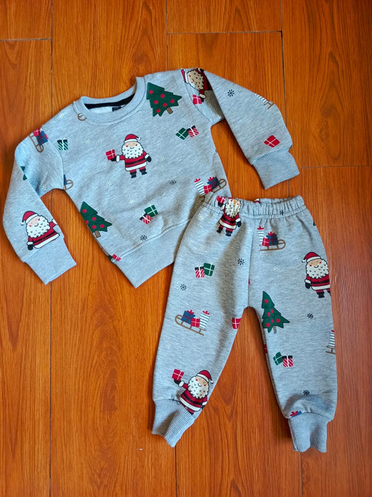 Grey cartoon kids track suit