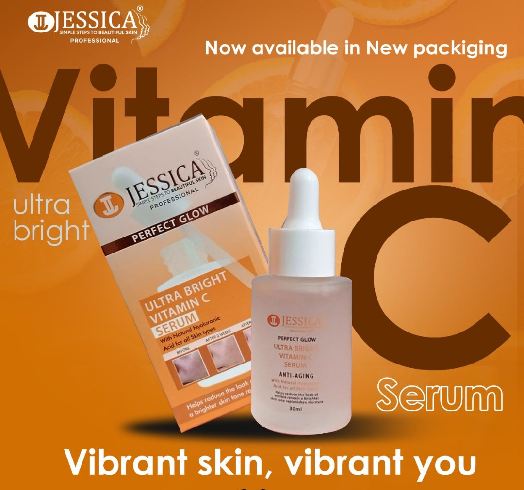 Jessica Perfect Glow Anti Wrinkle Vitamin C Serum – 30ml