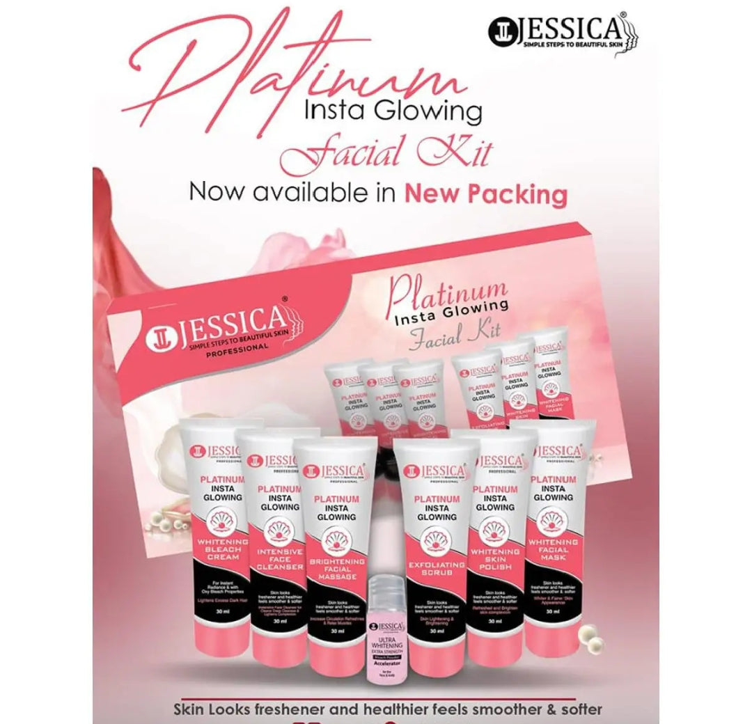 Ultra white facial kit - 30ml Each Tube