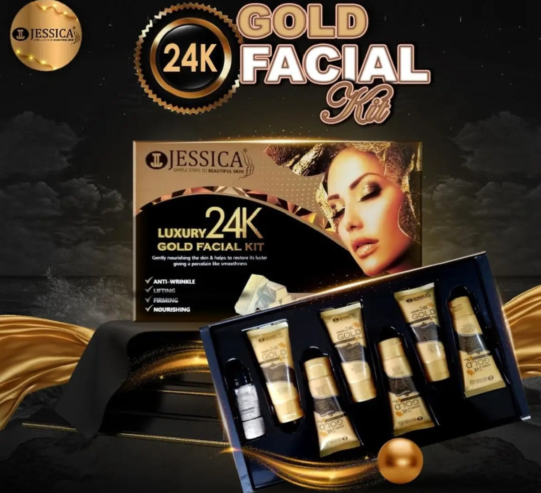 Luxury 24k gold facial kit