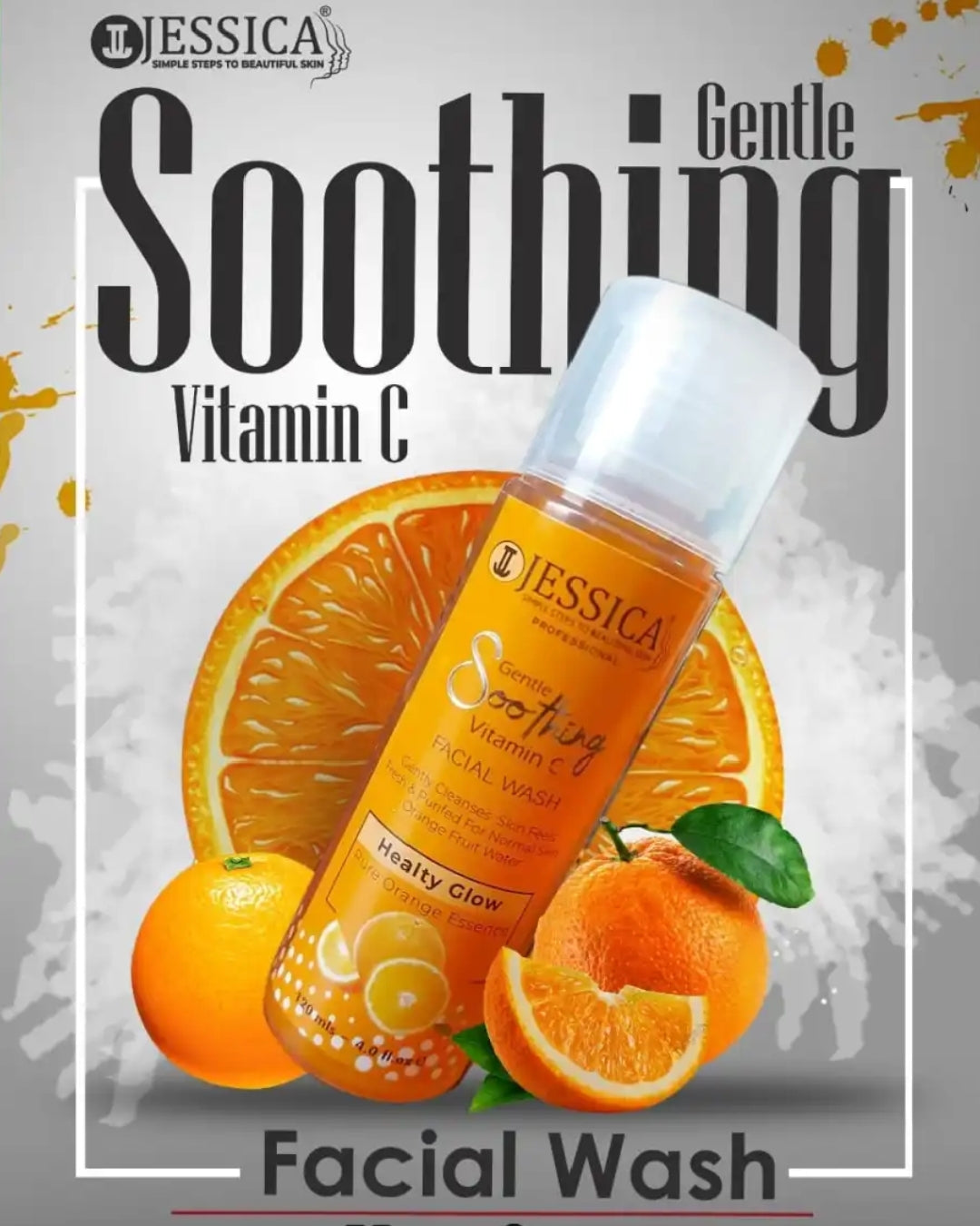 Gentle Soothing Vitamin-c Face Wash 120-ml