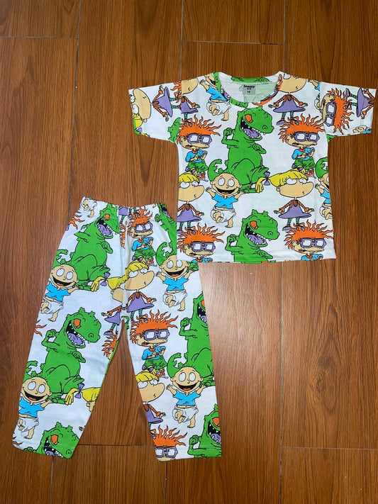 White rugrats summer suit