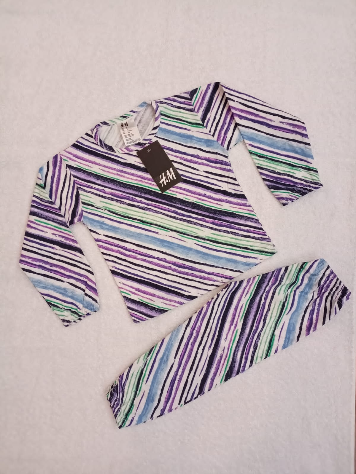 Purple stripes full sleeves casual