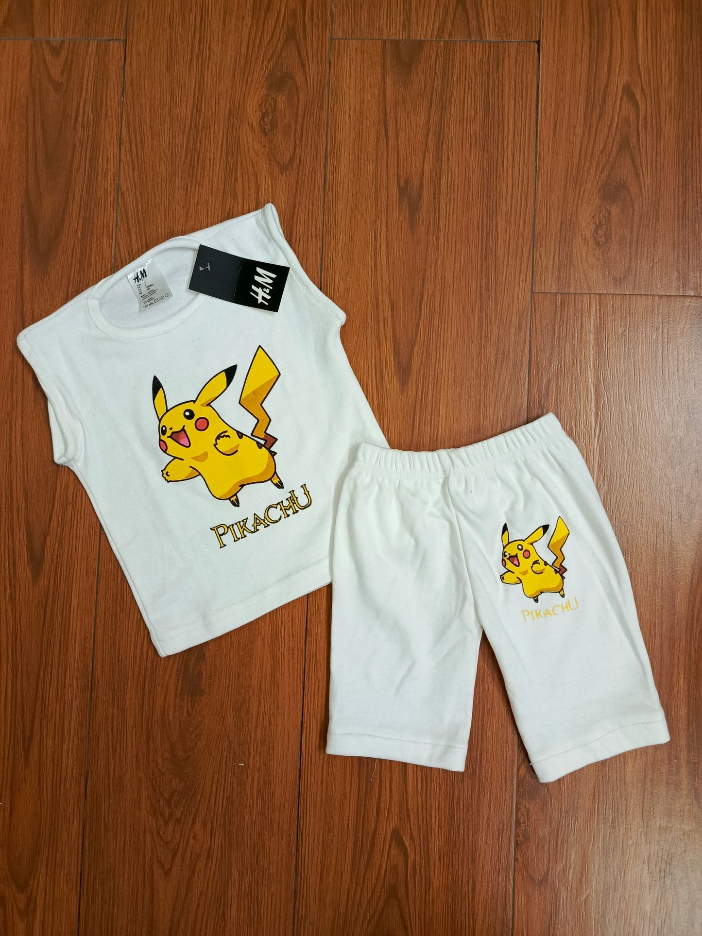 White Pokemon sando suit