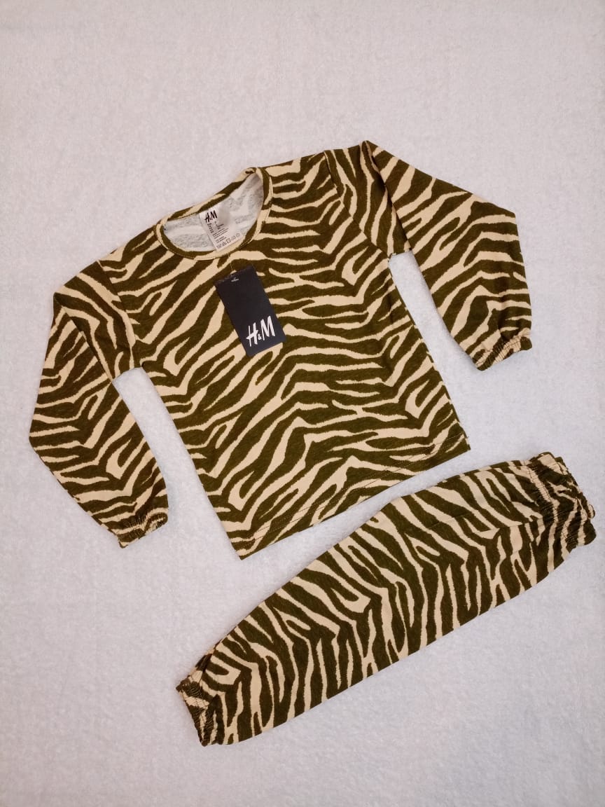 Green zebra tracksuit