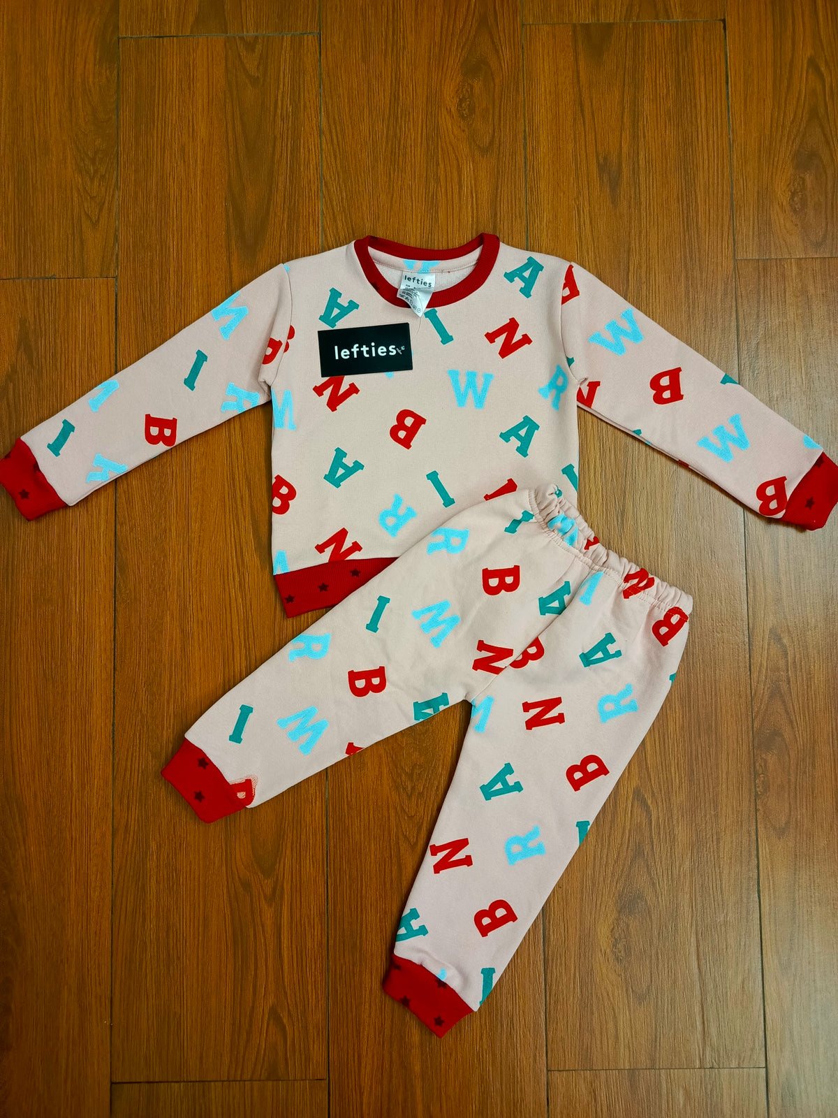 Alphabets kids tracksuit