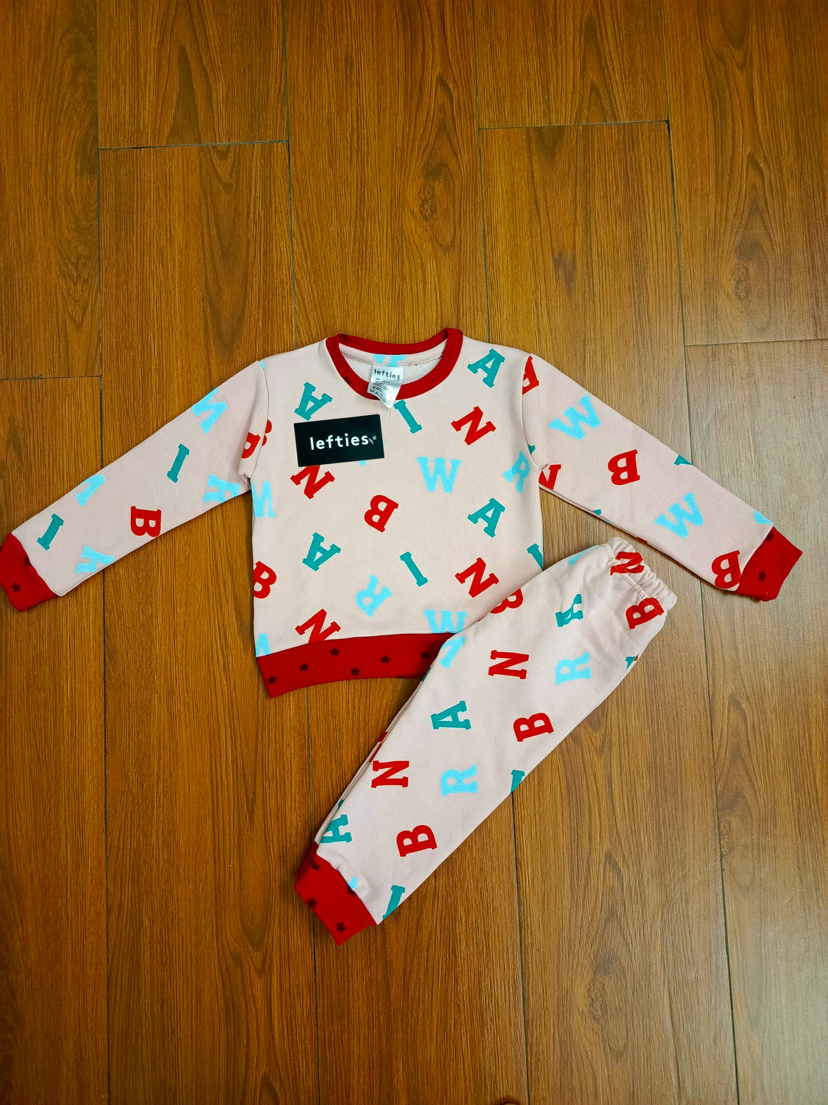 Alphabets kids tracksuit