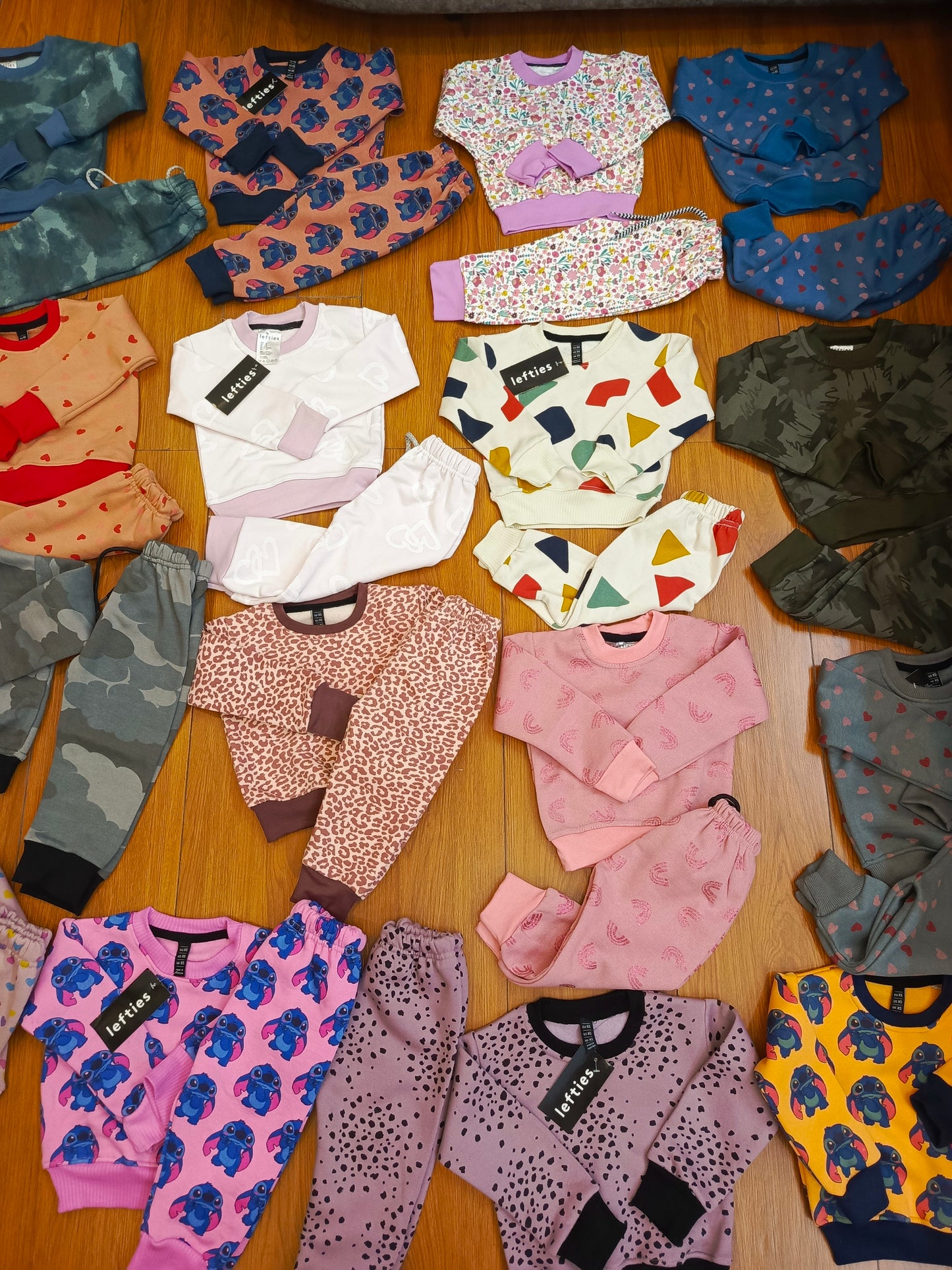 Pack of 10 kids tracksuits random designs wholesale price