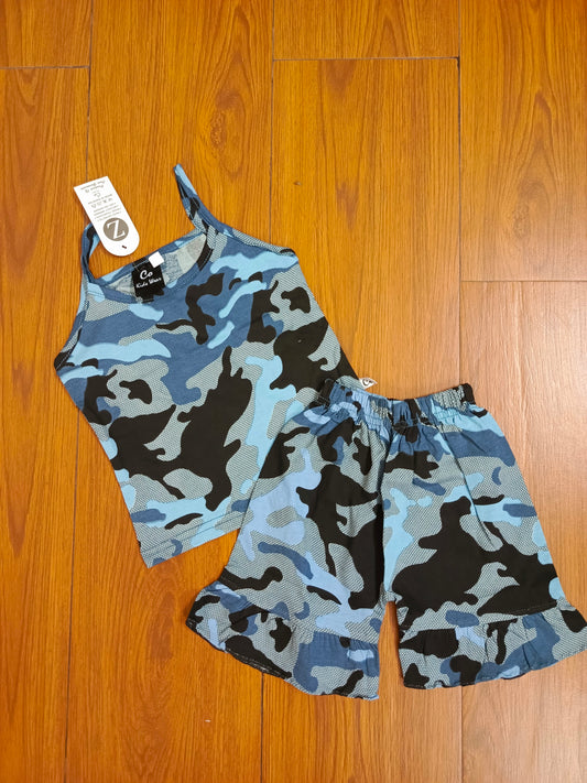 Camo print tanktop set