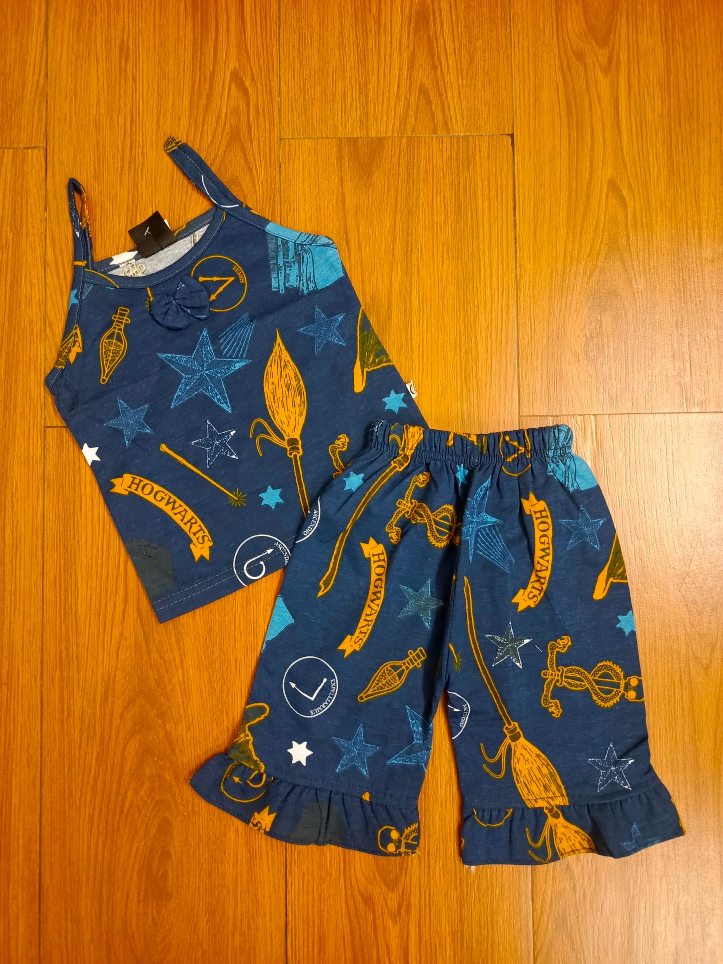 Blue Hogwartz tanktop set