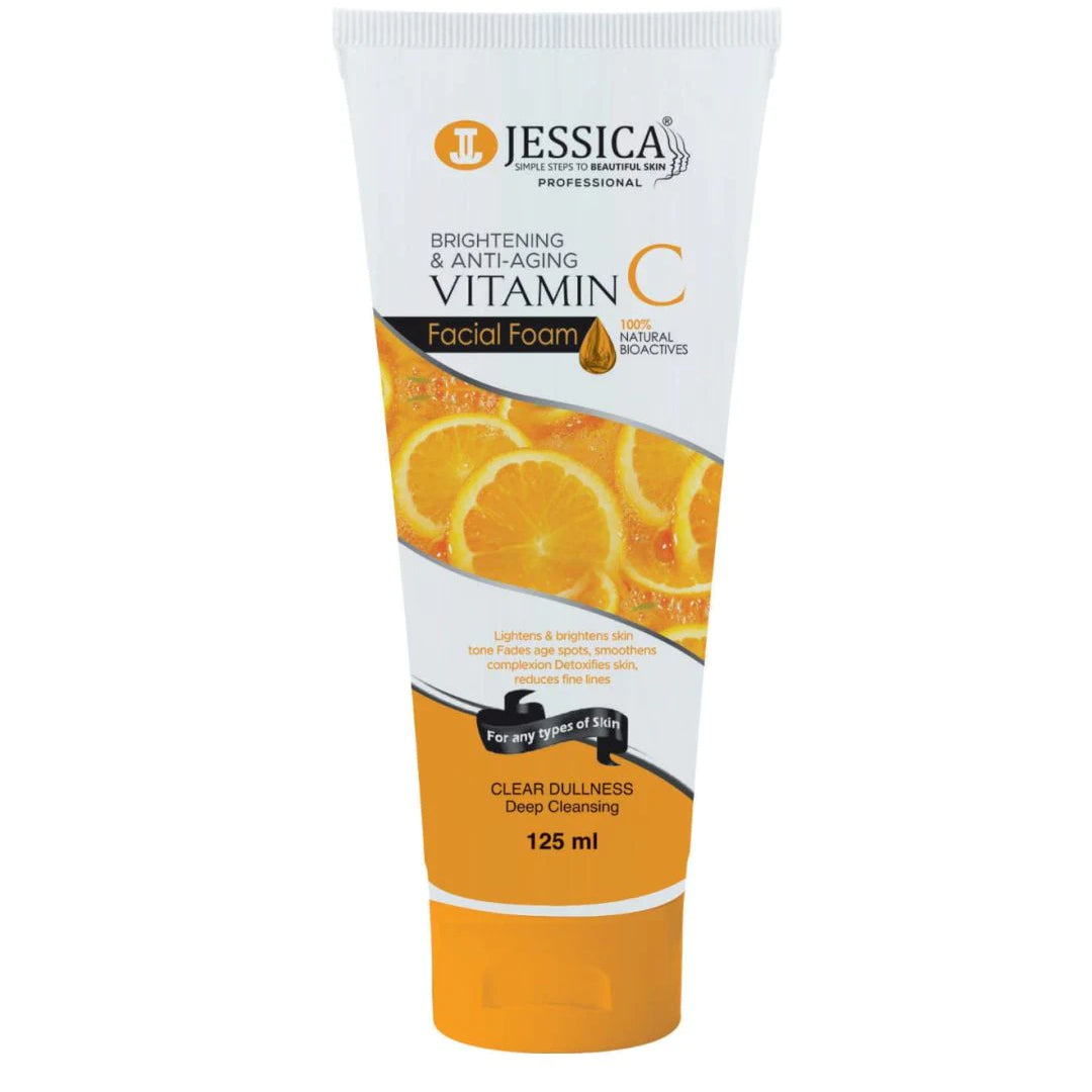 Jessica Vitamin c Brightening And Anti Aging Facial Foam Face Wash