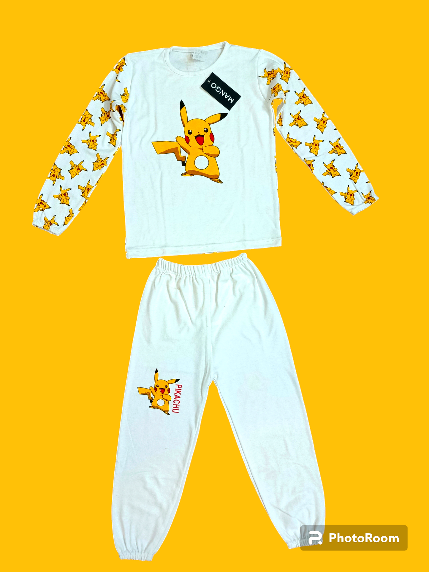 Pokemon tracksuits white printed