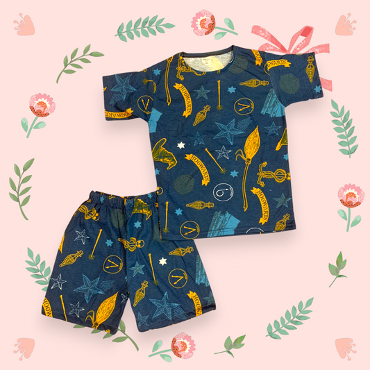 Hogwartz shorts summer suit