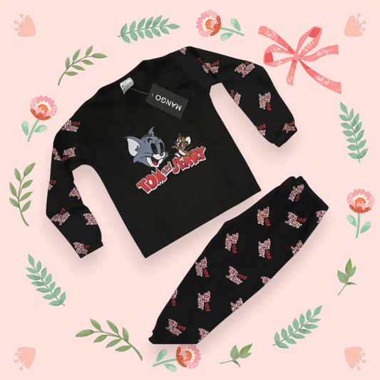 Tom & jerry black tracksuit