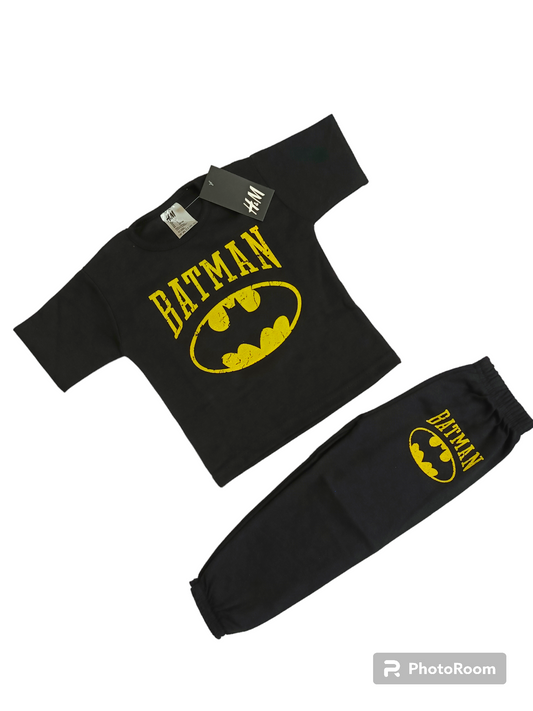 Batman kids half sleeves suit