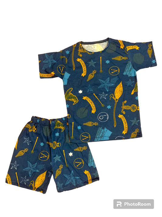 Hogwartz shorts summer suit