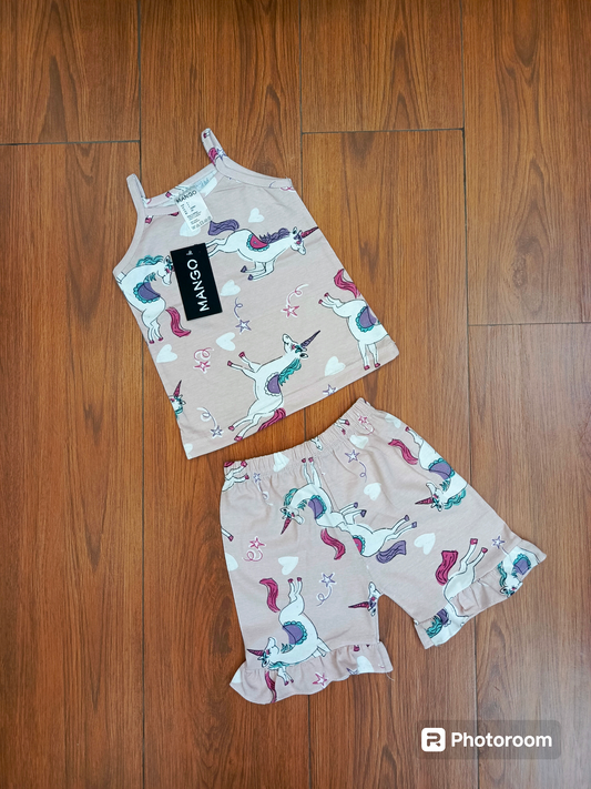 Unicorn tanktop set