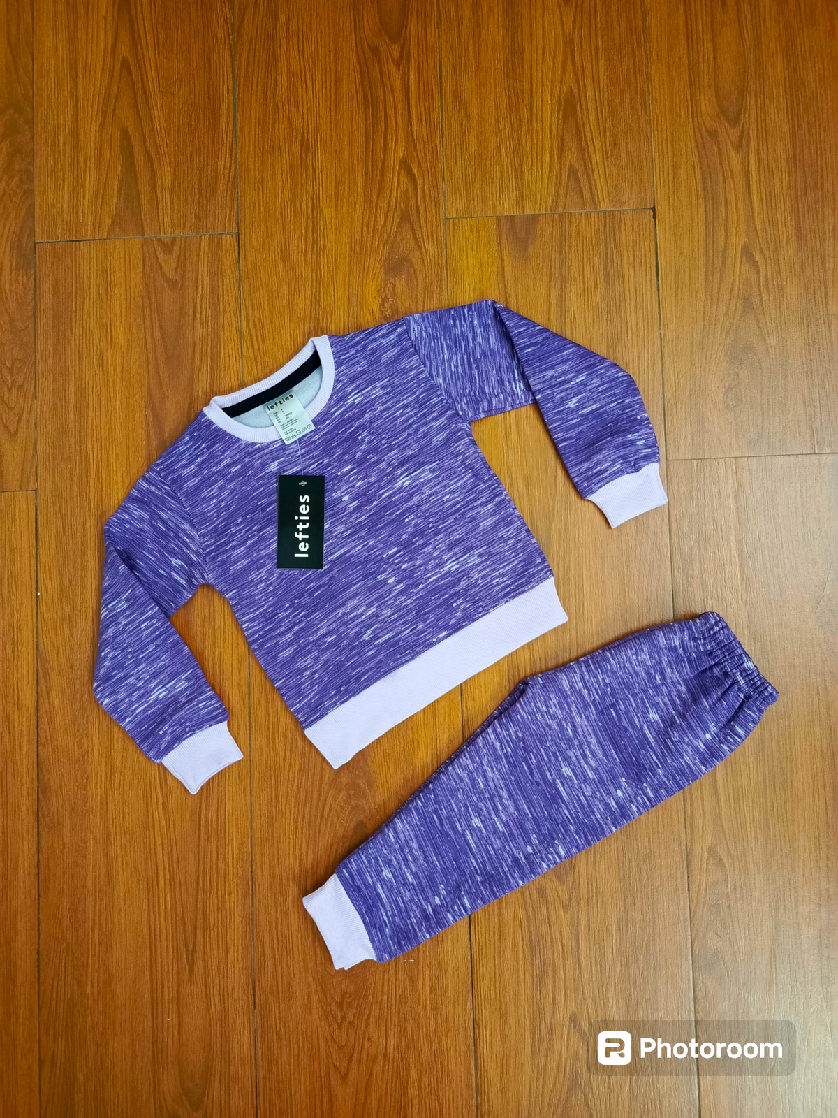 Purple 2 tone tracksuit