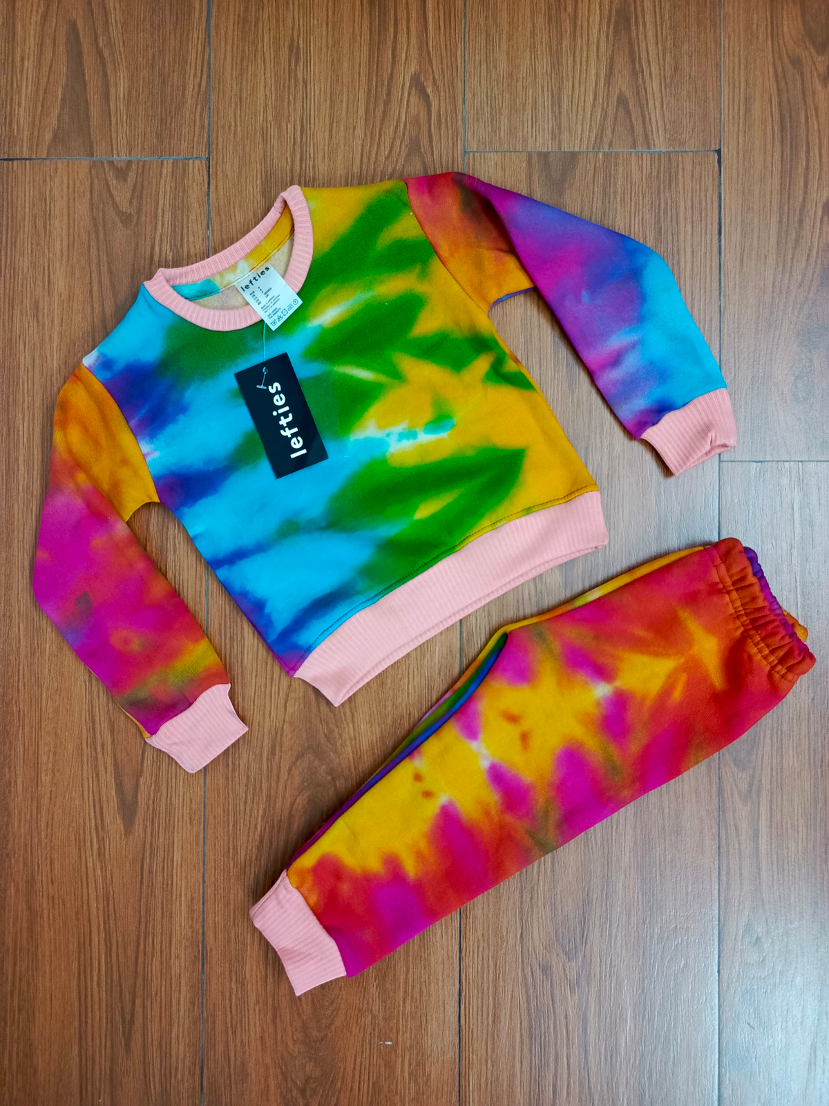 Multi tye&dye tracksuit