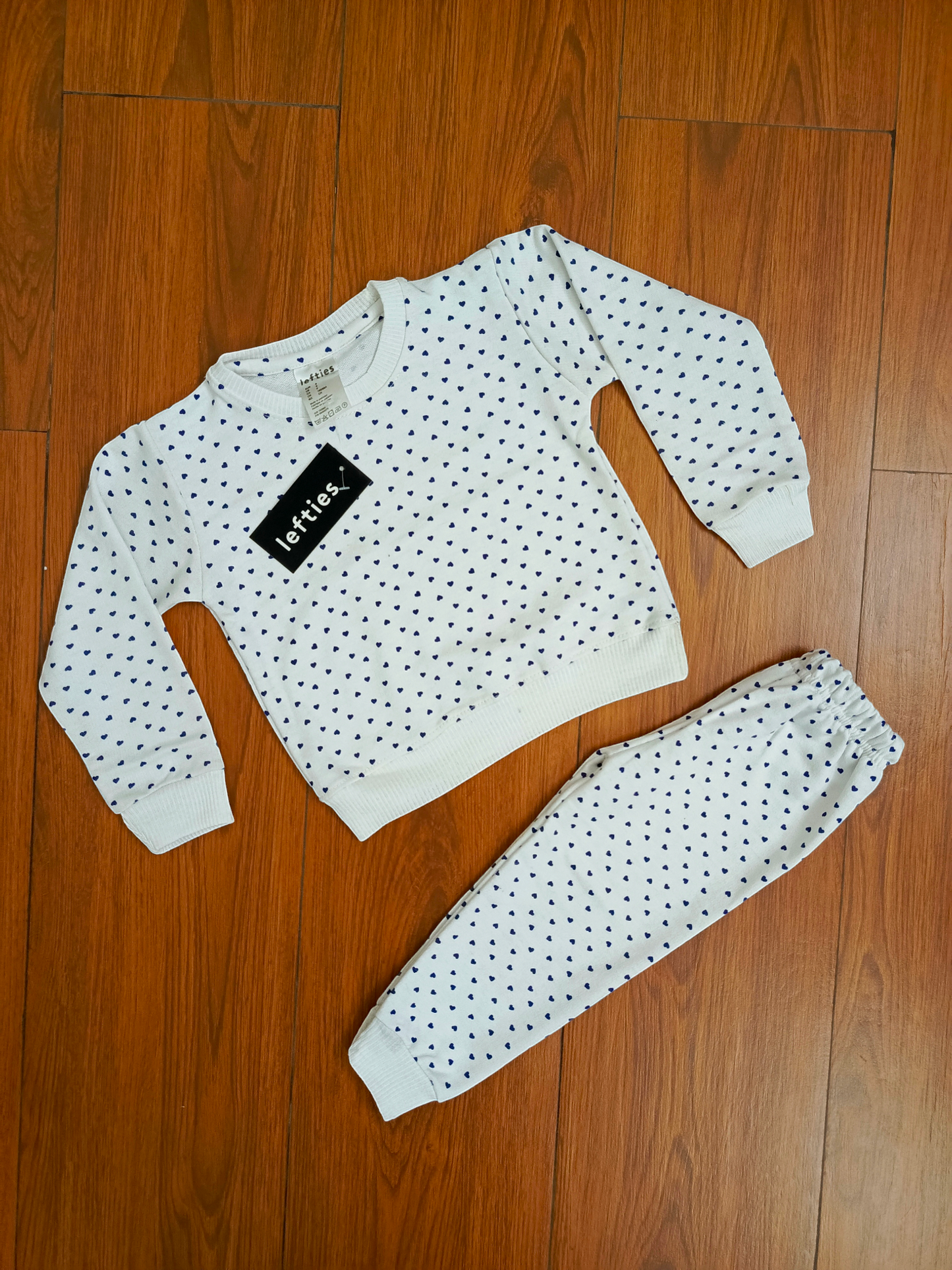 White heart kids tracksuits