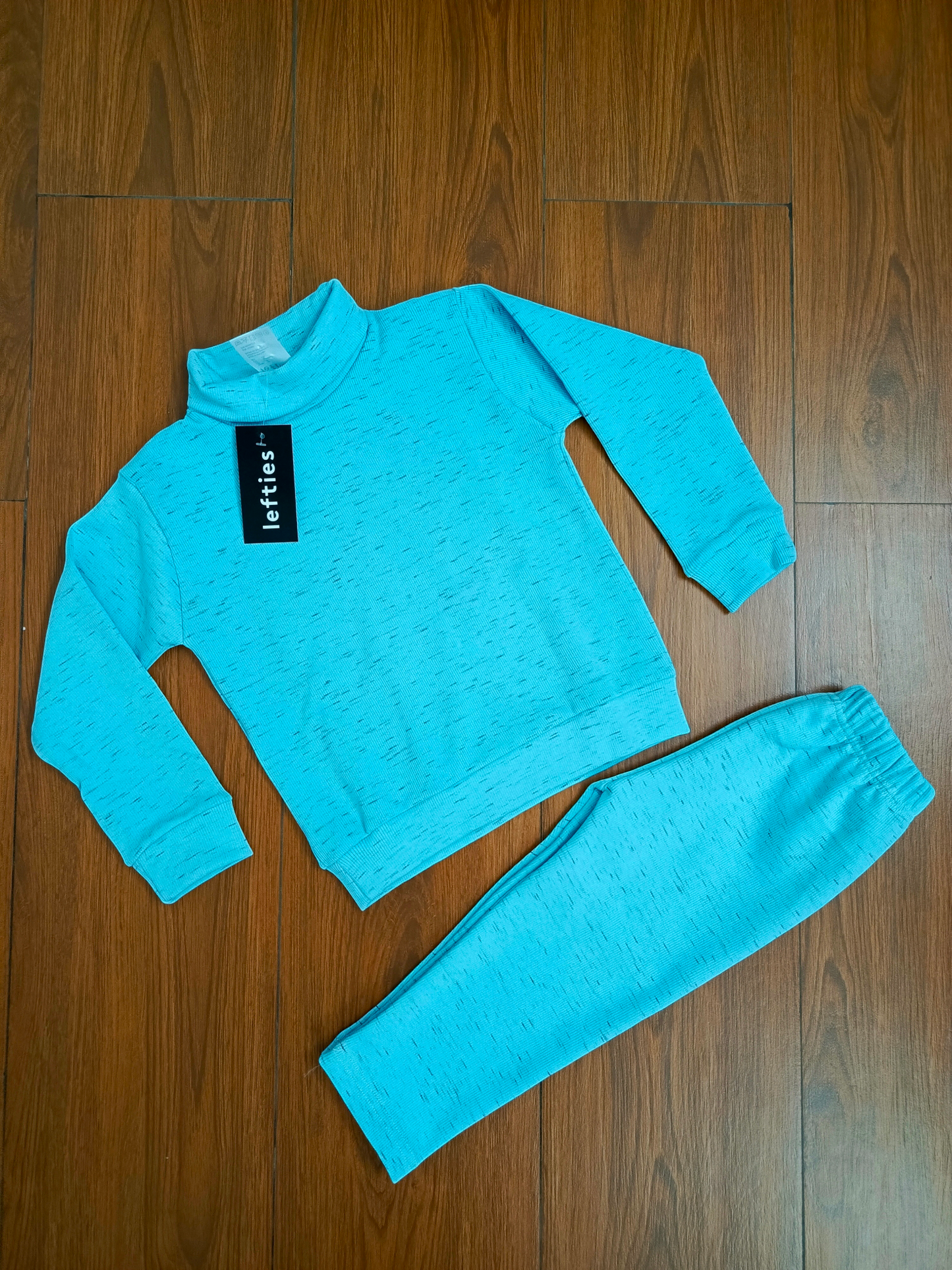 Ice blue hineck tracksuit