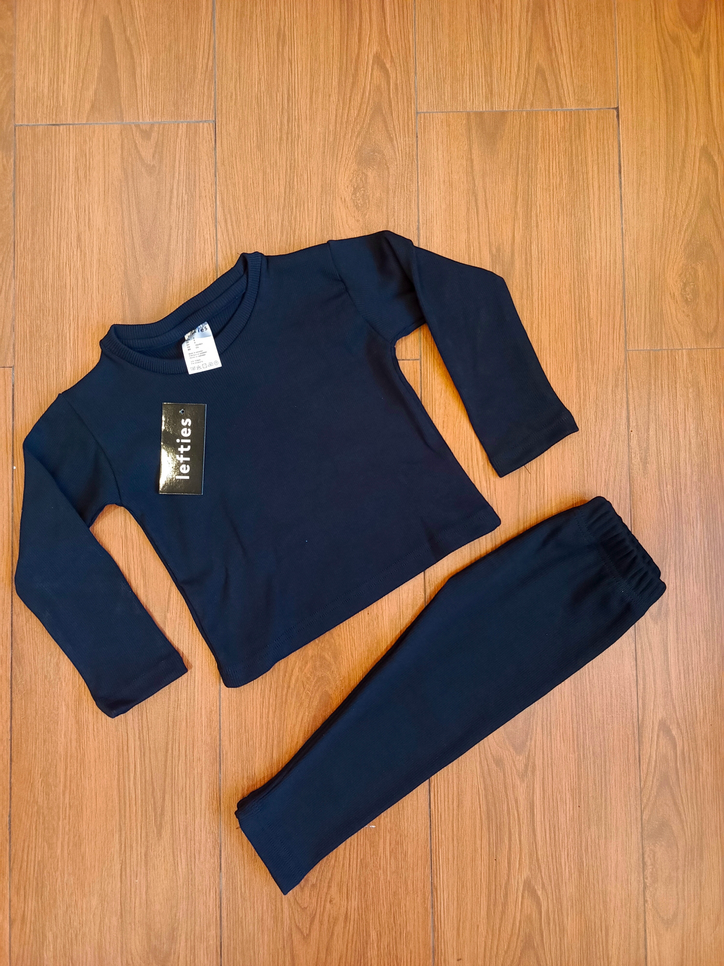 Navy blue kids tracksuit