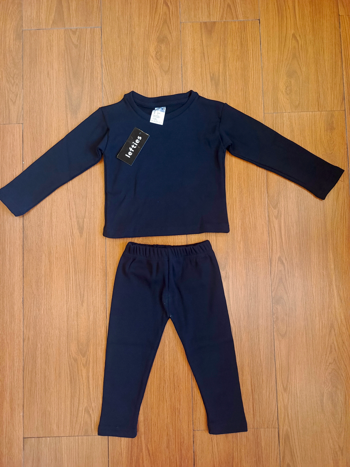 Navy blue kids tracksuit