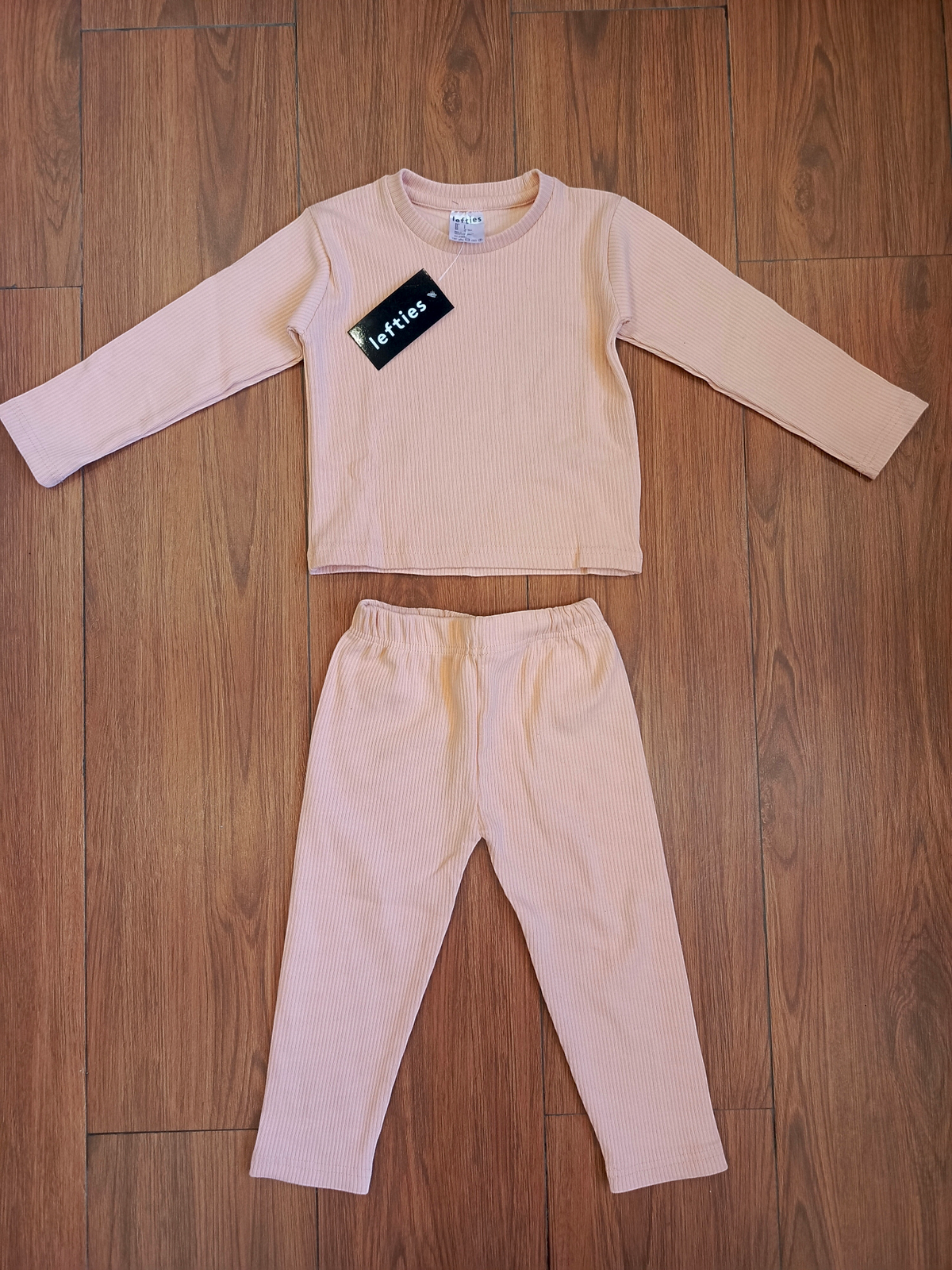 Peach thermal kids tracksuits