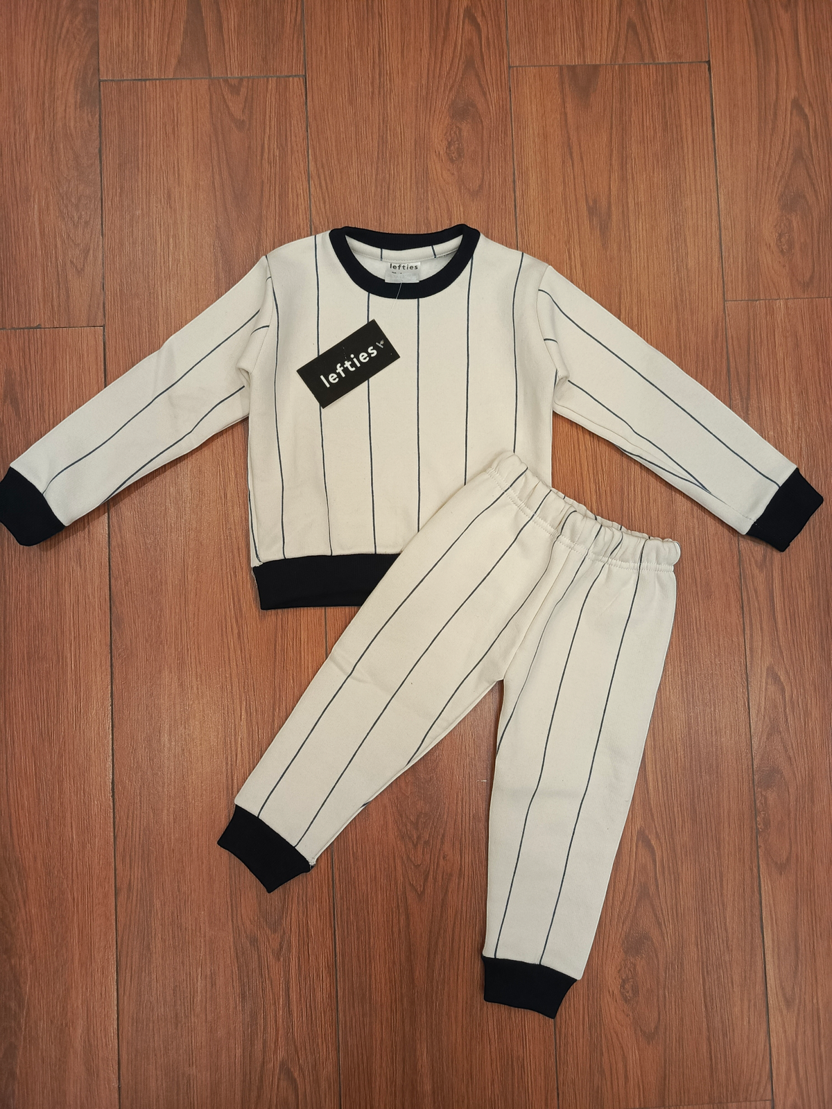 Off white fleece tracksuit