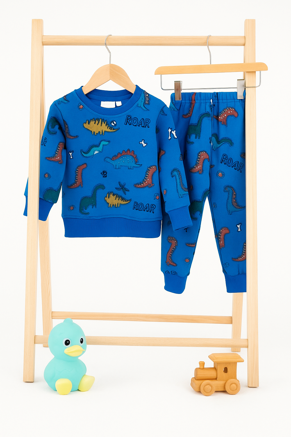 Blue dino kids tracksuit