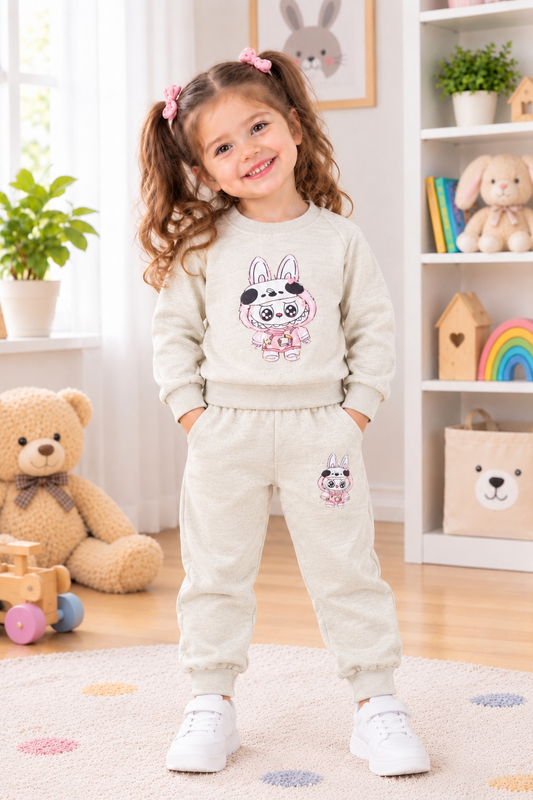 Off white cartoon tracksuit