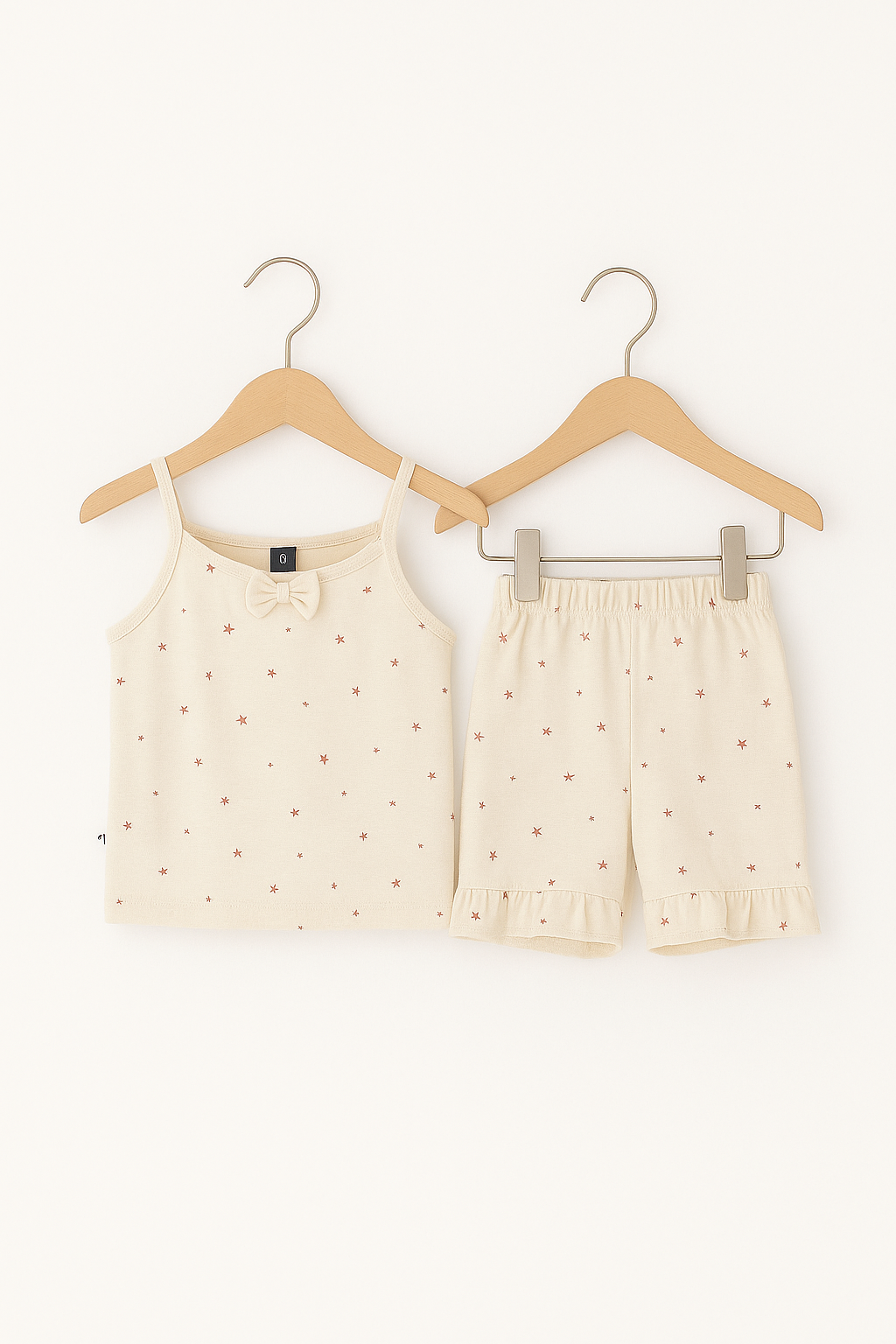 Cream baby tanktop suit