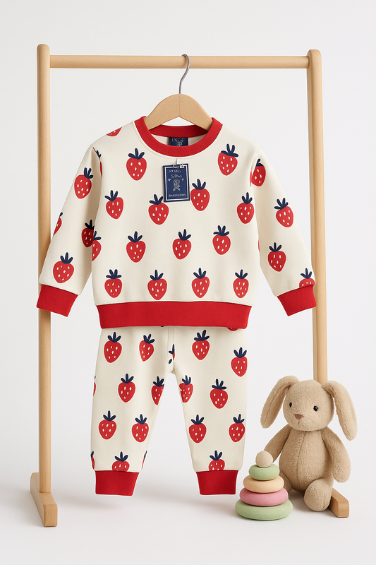Strawberry kids tracksuit