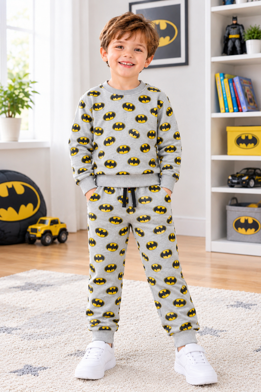Grey Batman tracksuit