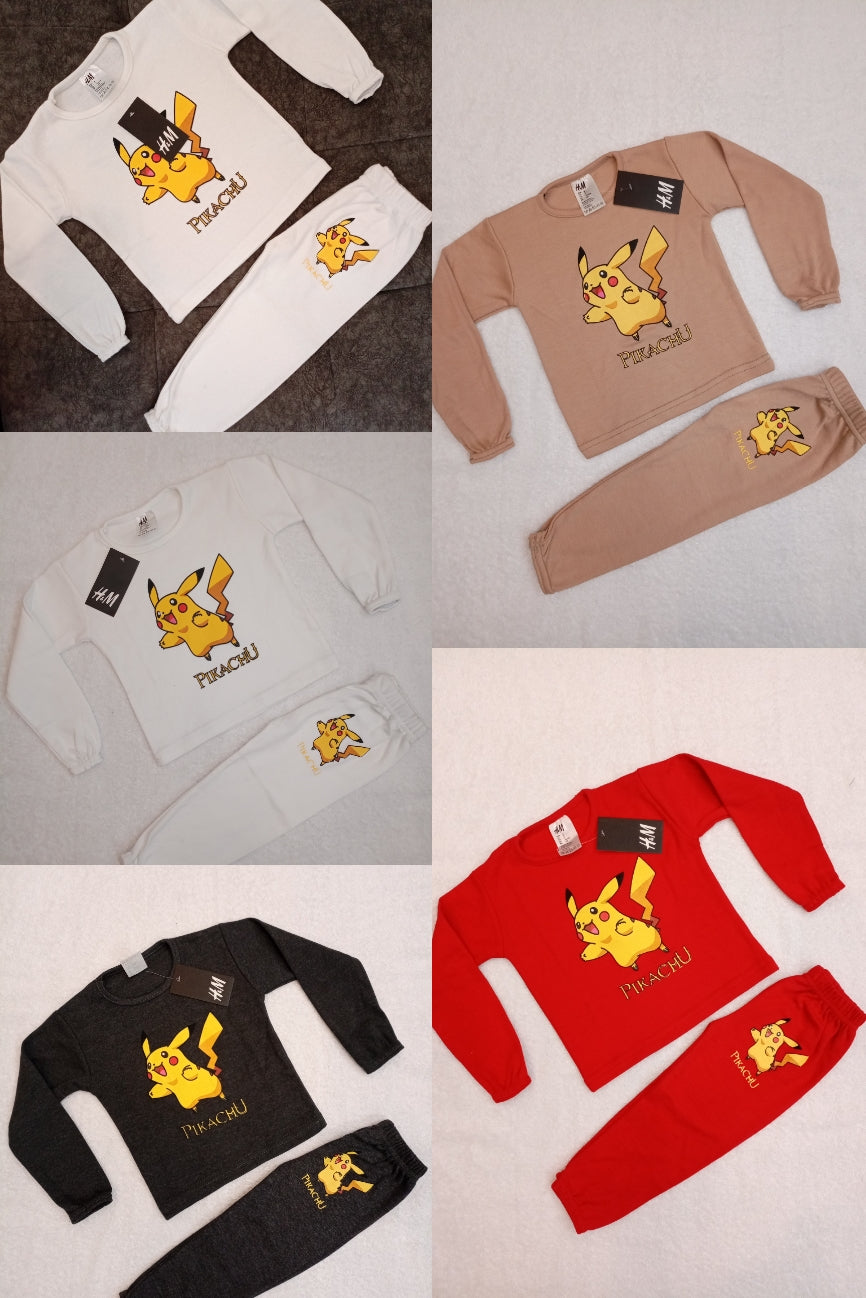 Pokemon kids tracksuits casual