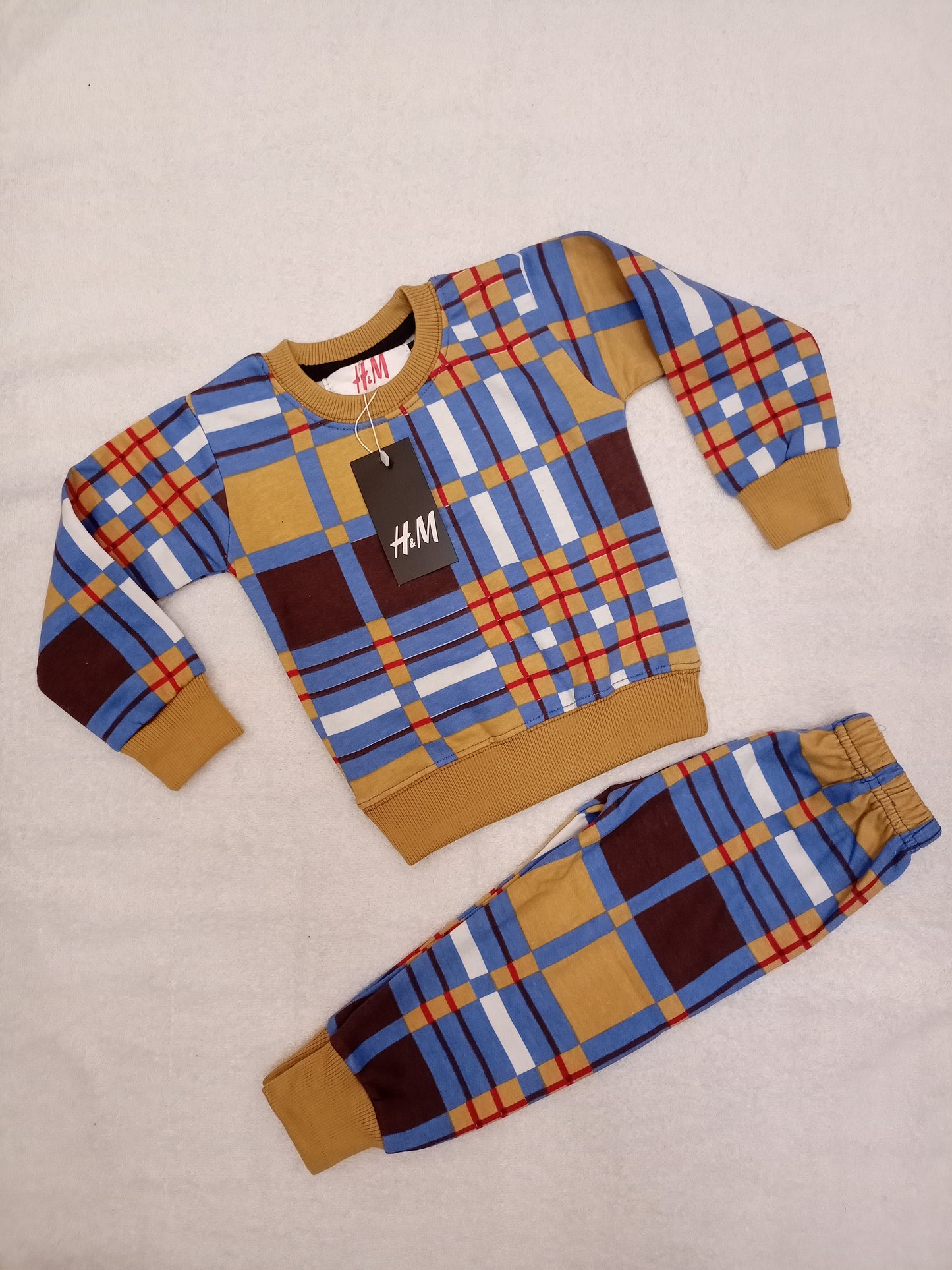 Checker kids tracksuit