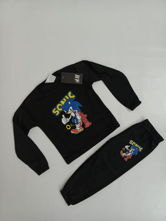 Black sonic tracksuit