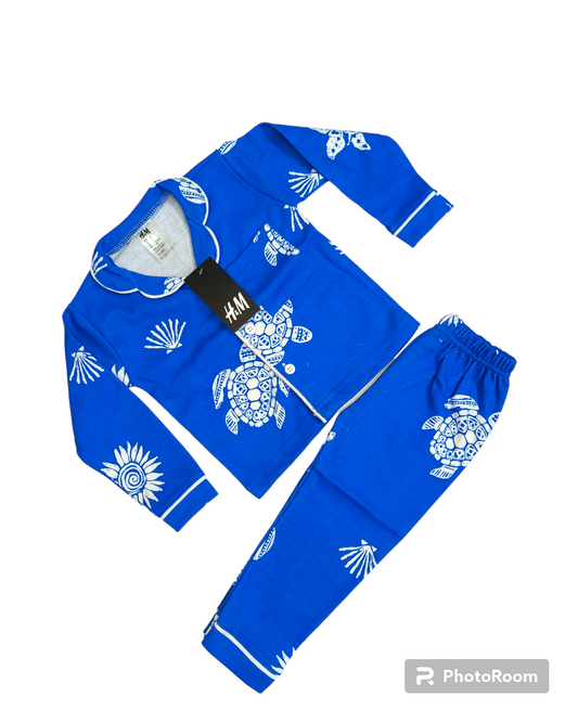 Blue tortoise PJ's kids