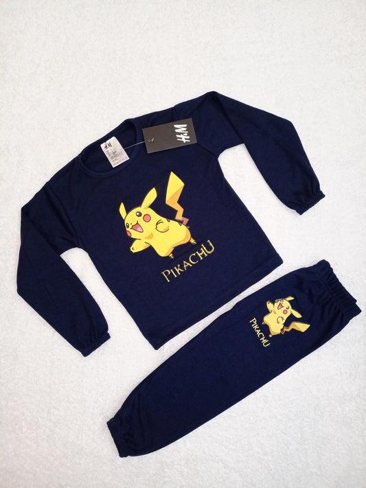 Pokemon tracksuit navy blue