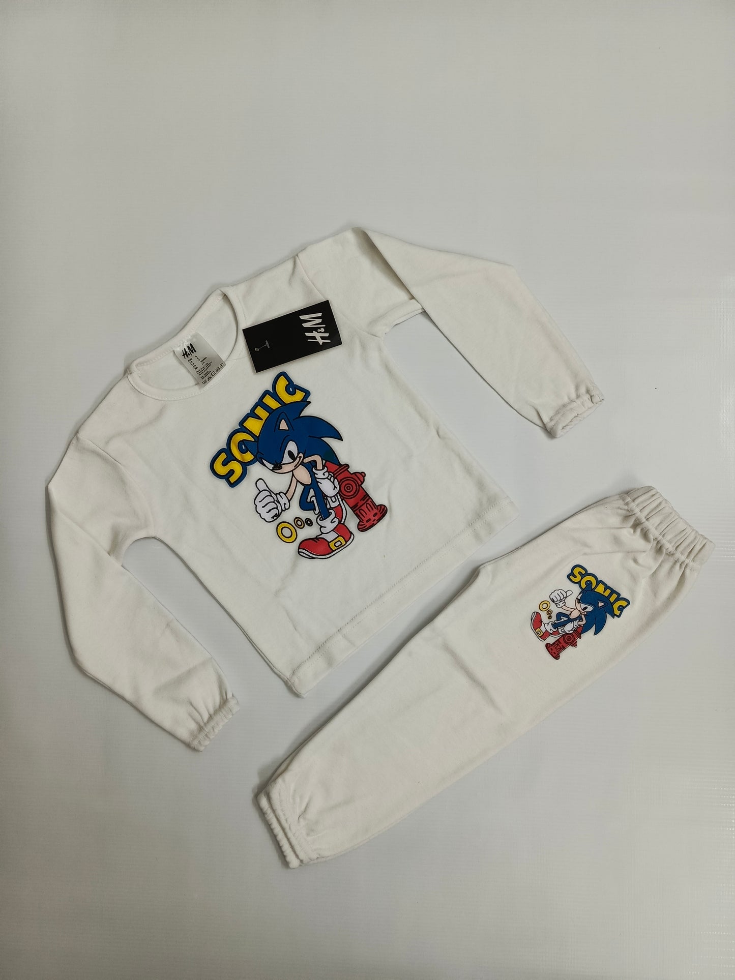 Sonic white tracksuit