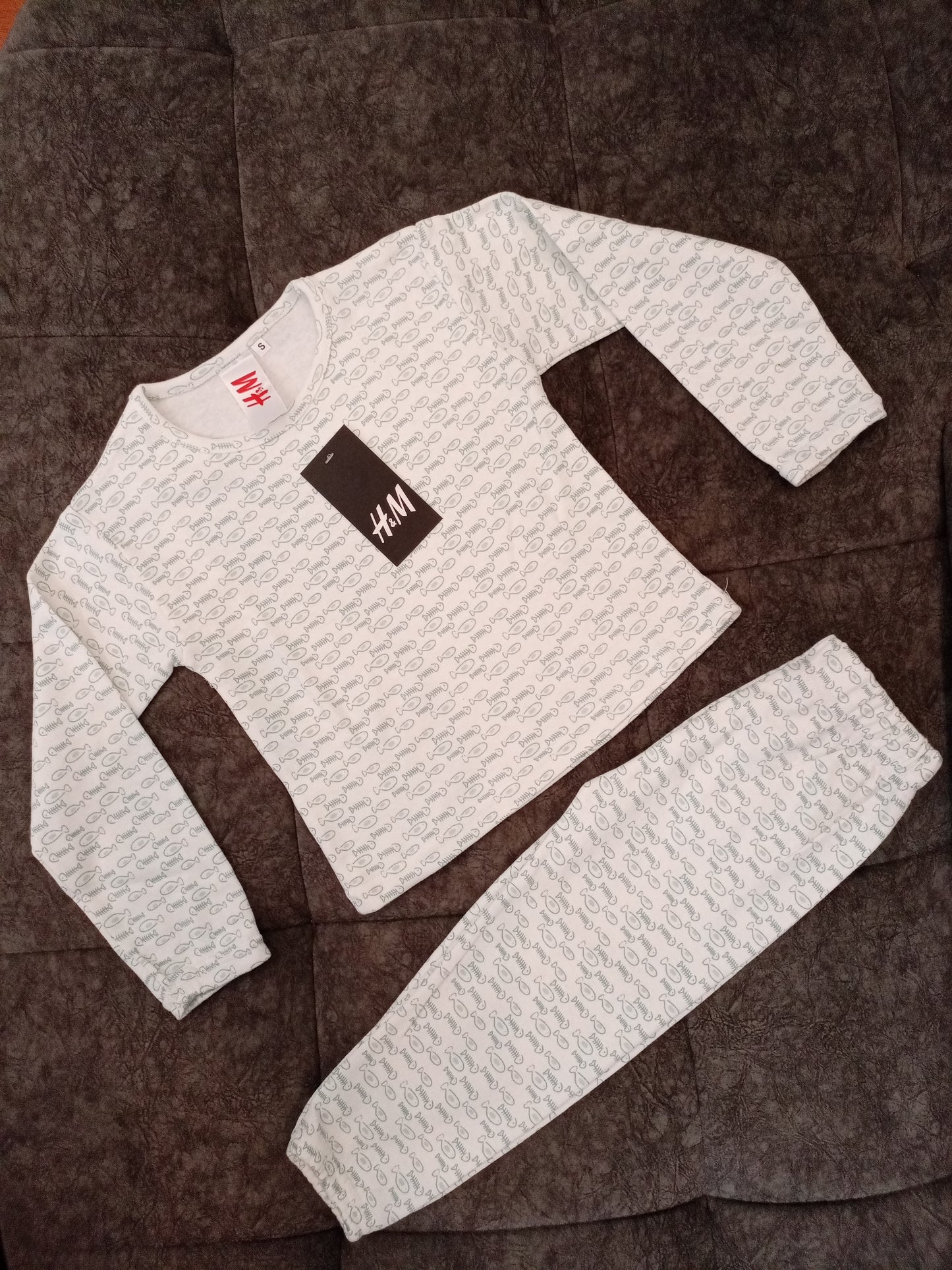 White fish casual tracksuit